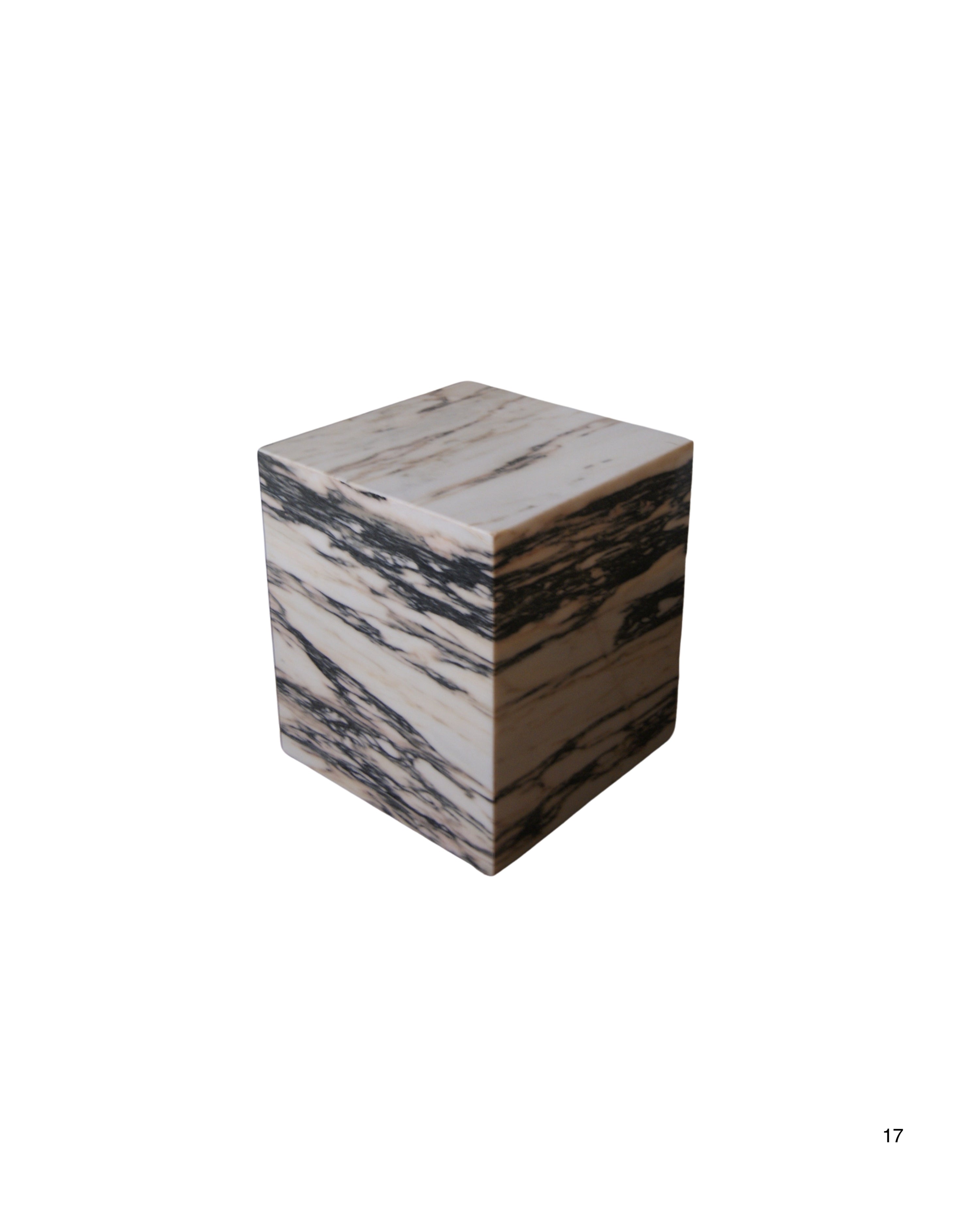 Set of 2 Calacatta Tables