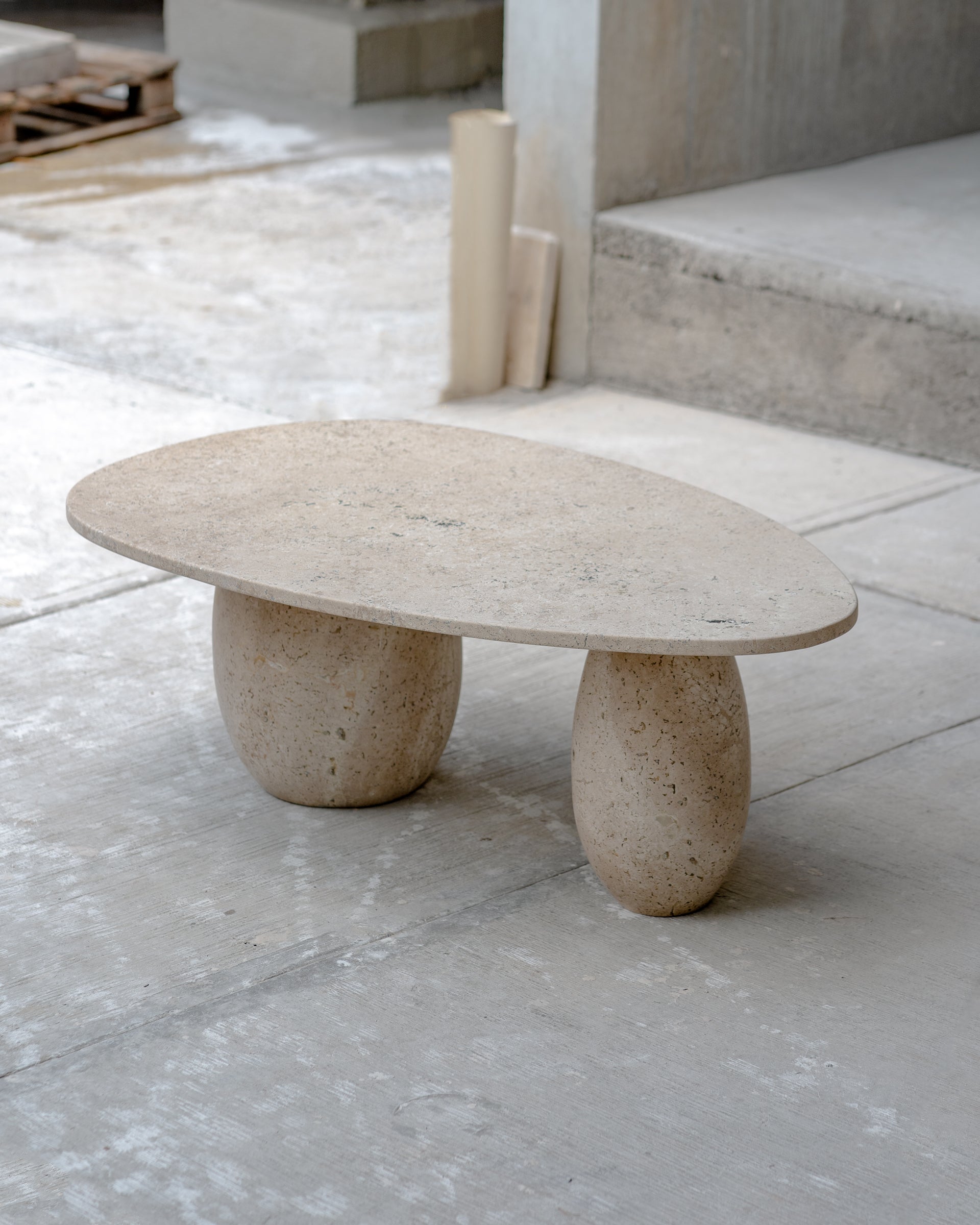 Bilbao Travertine Table