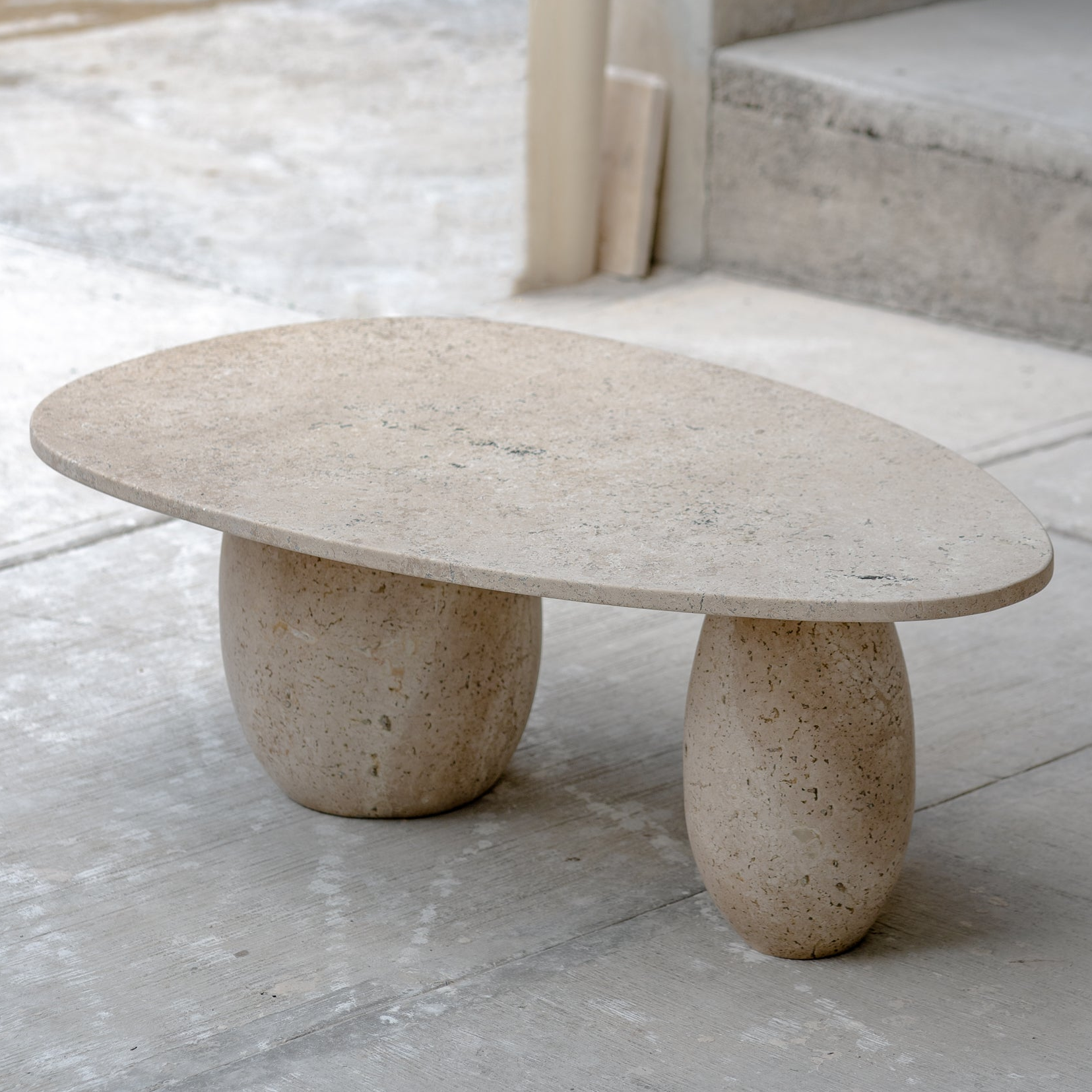 Bilbao Travertine Table