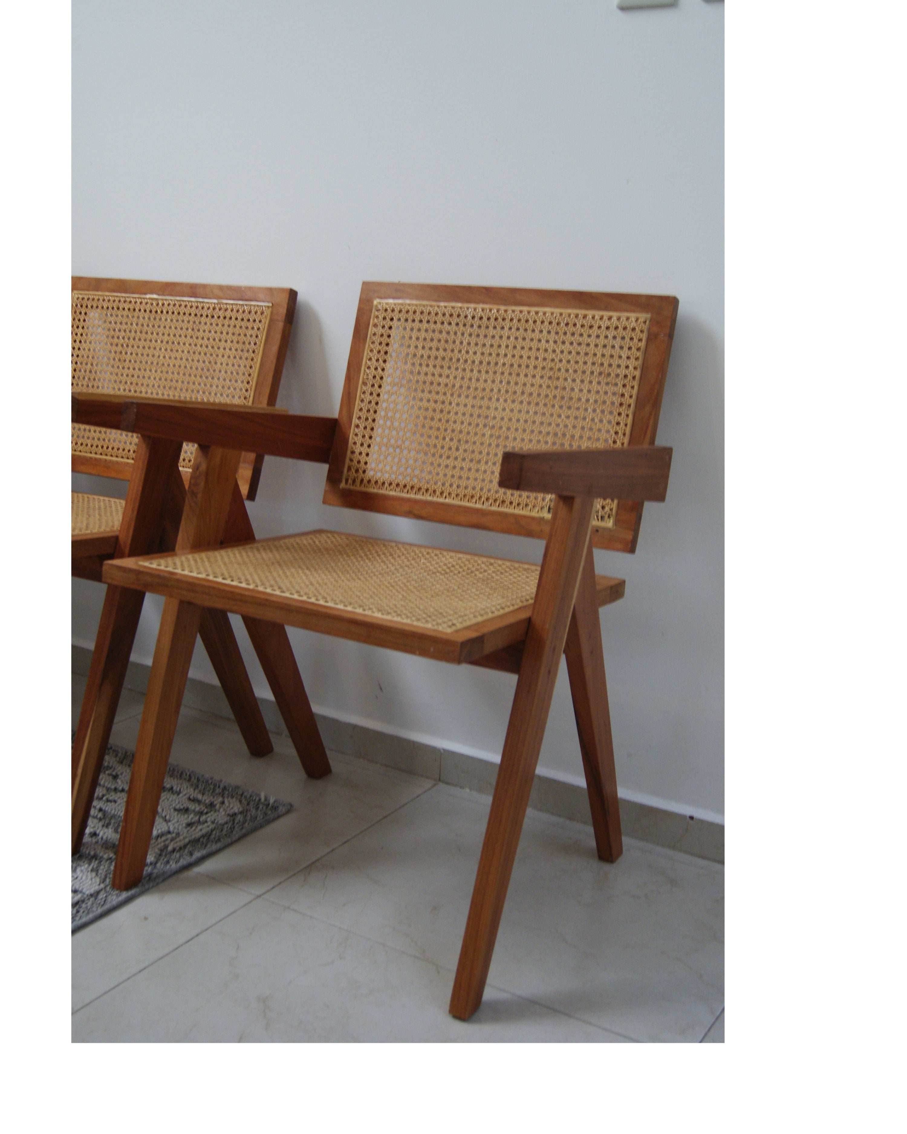 Set of 6 Pierre Jeanneret Chairs