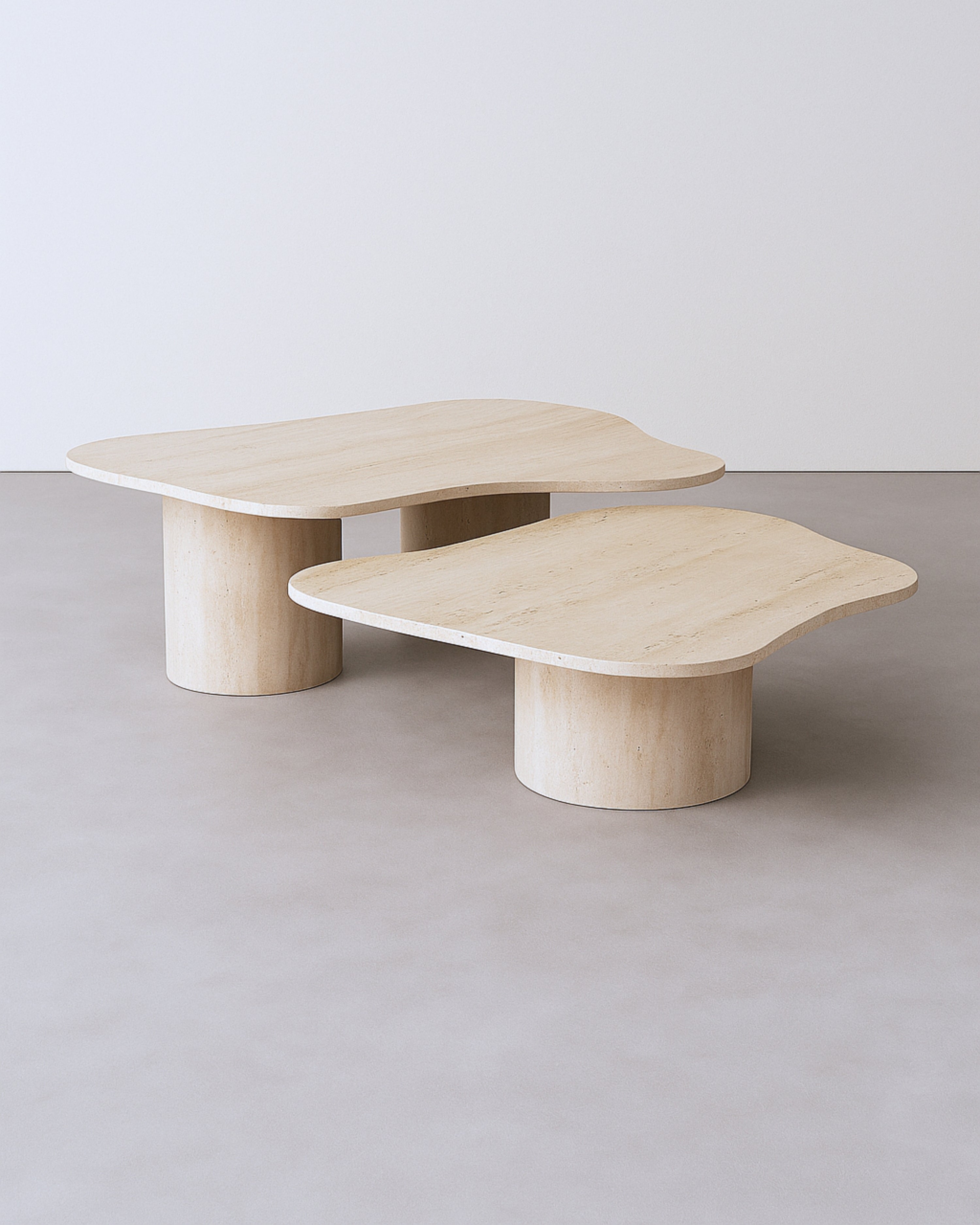 Alvea Coffee Table – Travertine