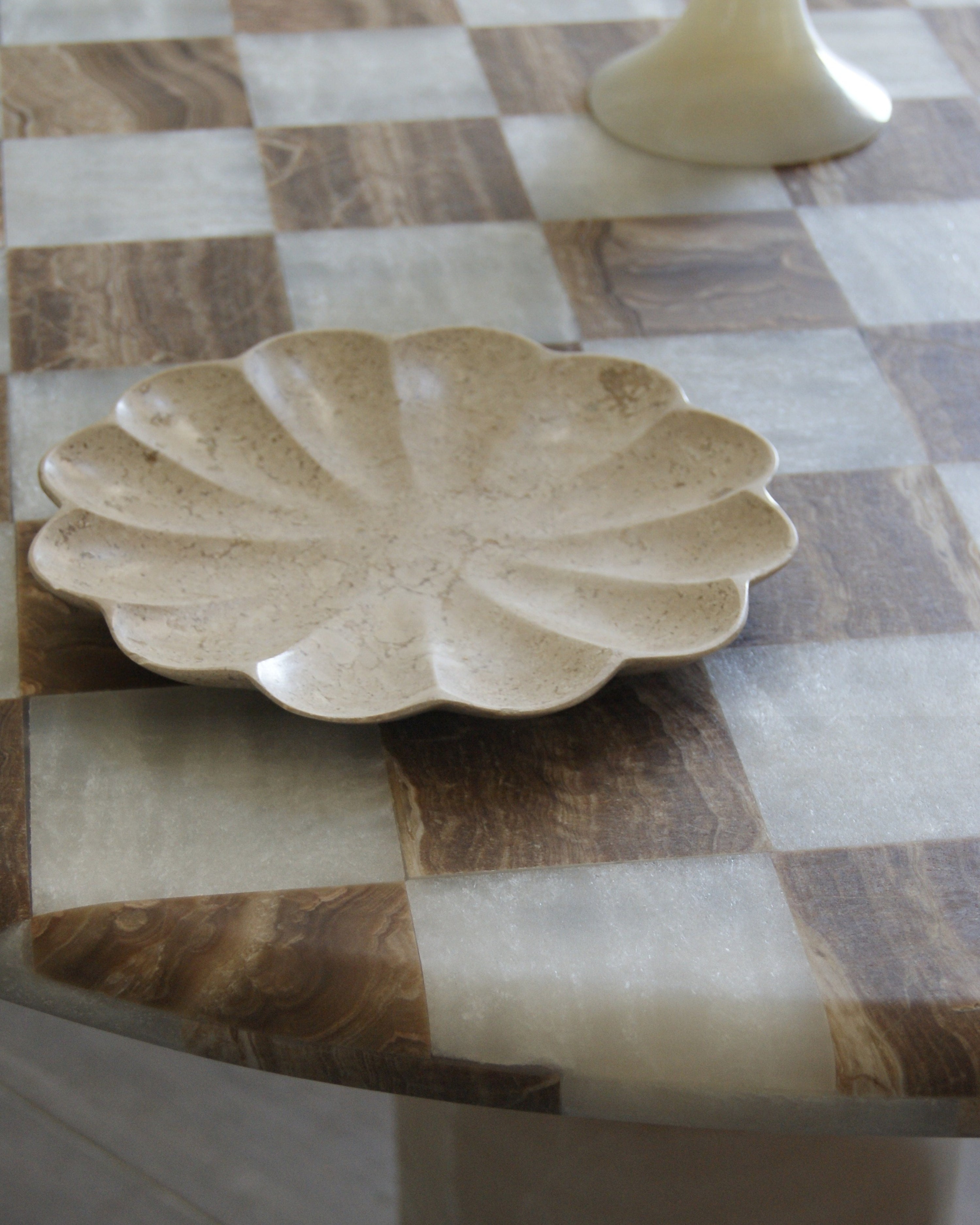 Checkered Onyx dining table